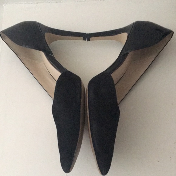 Cole Haan Black Leather D'Orsay Heels / Pumps - Picture 16 of 17